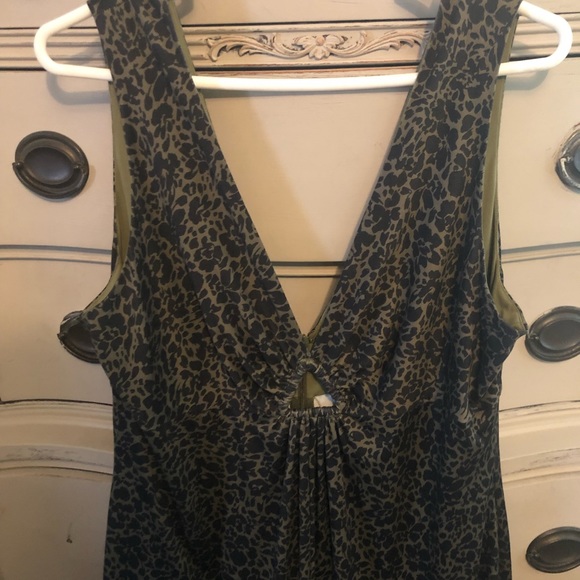 Anthropologie Wide Leg Keyhole Floral Jumpsuit L - Picture 6 of 8